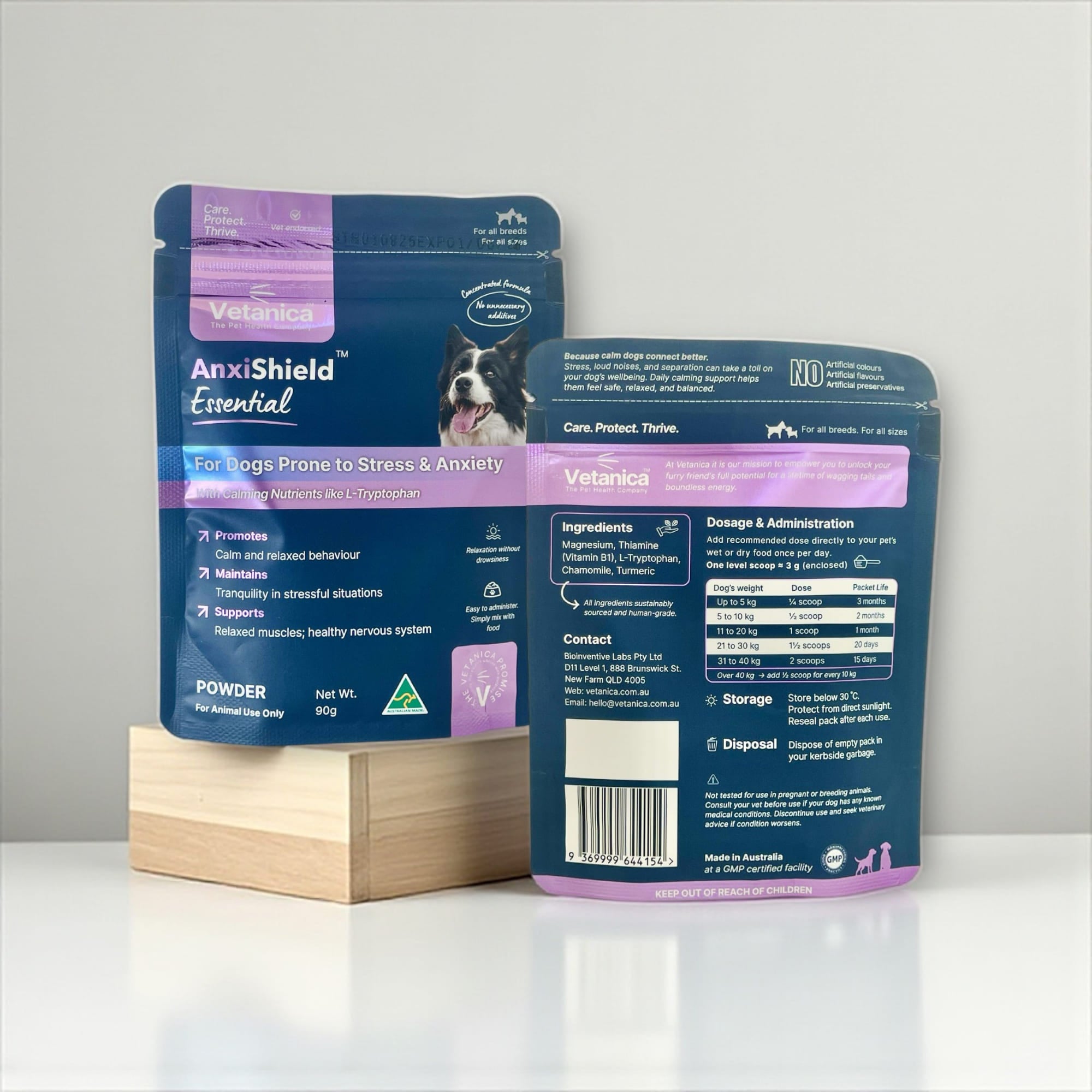 AnxiShield™ Essential - Calming Supplement for Dogs