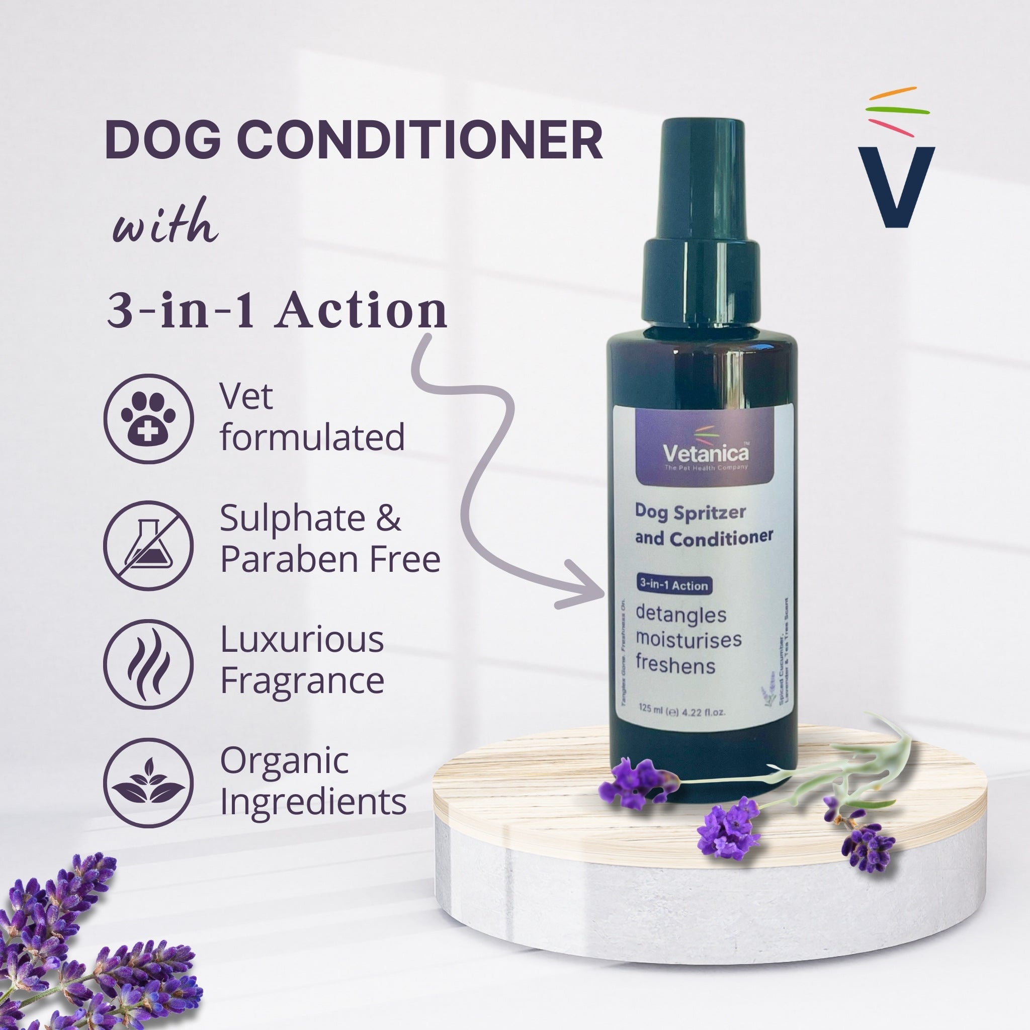3-in-1 Dog Spritzer and Conditioner