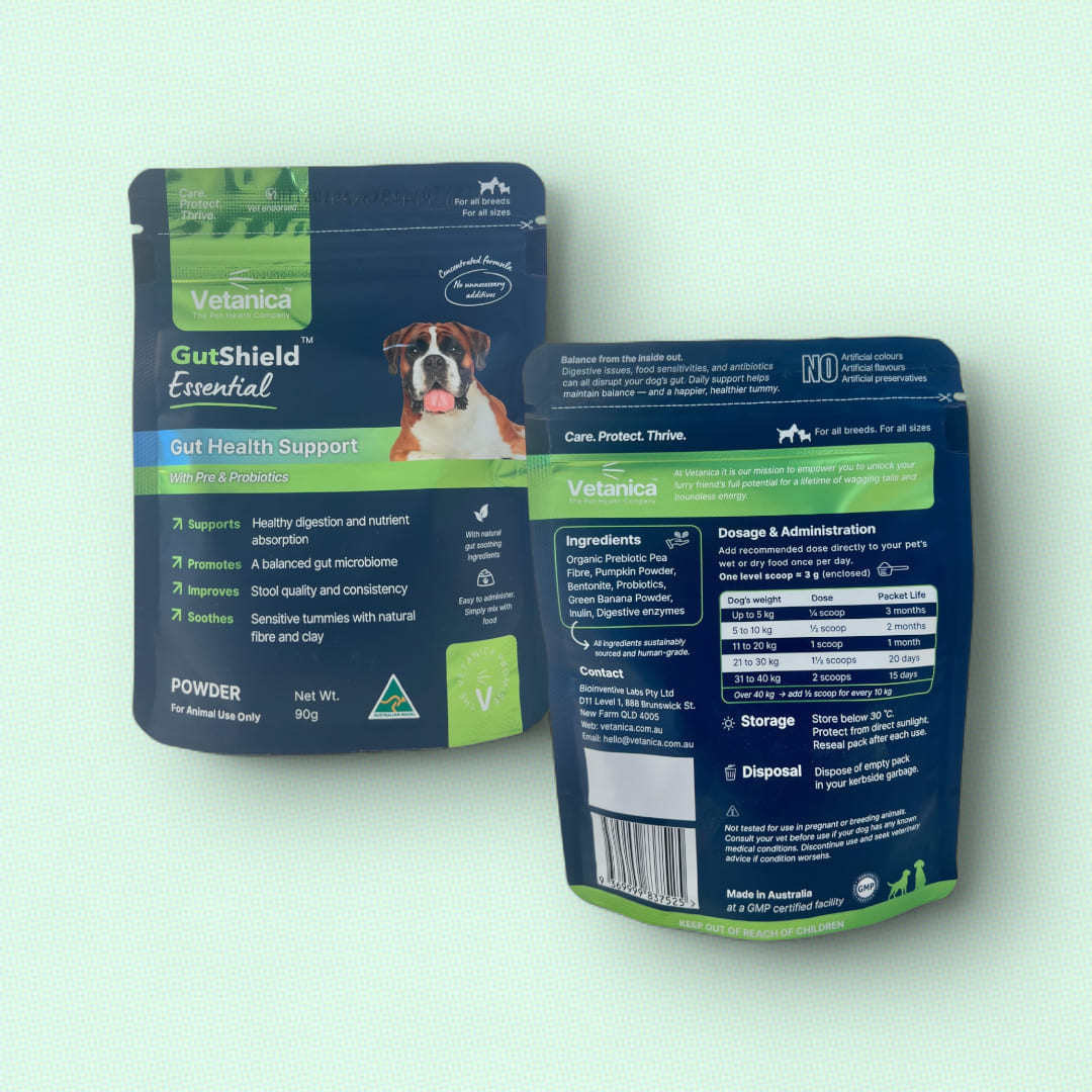 GutShield ™ Essential - Probiotic Gut Health Supplement for Dogs