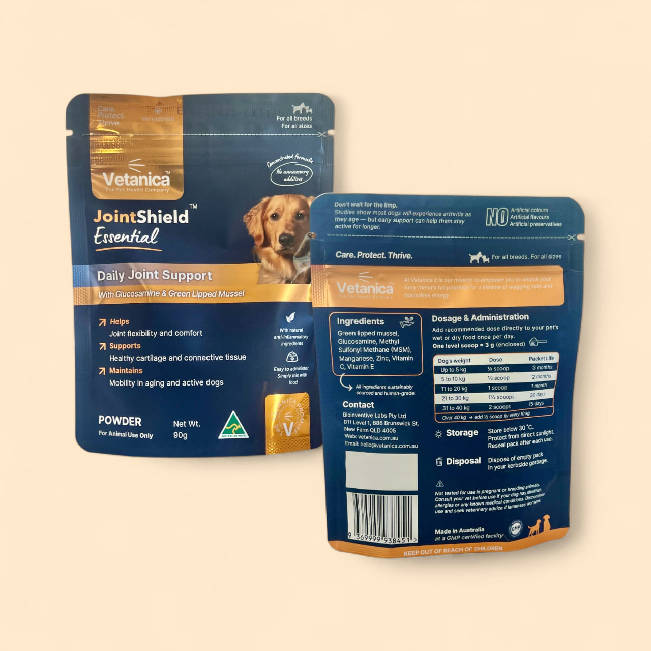 JointShield™ Essential - Joint Health Supplement for Dogs