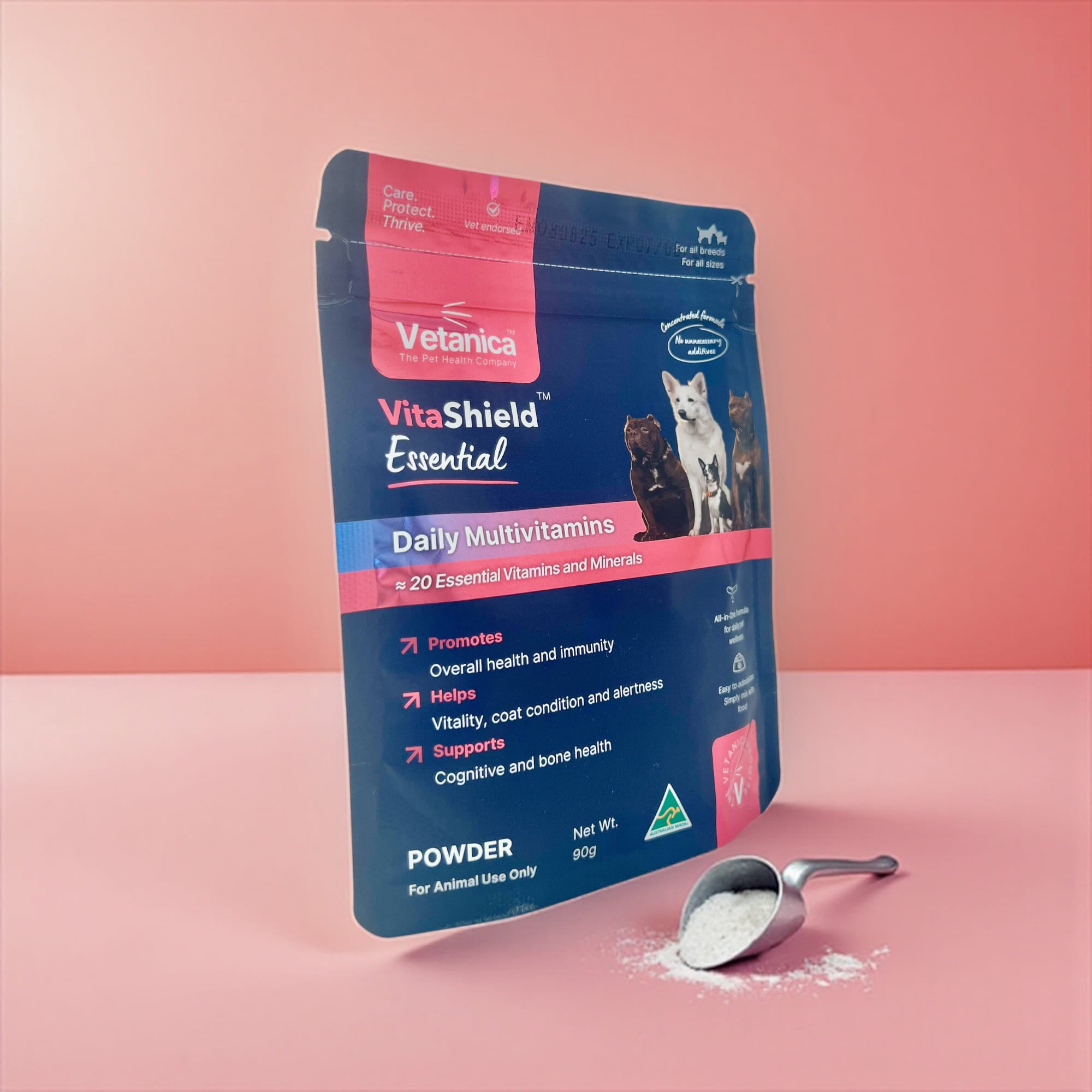 VitaShield™ Essential - Daily Multivitamin Supplement for Dogs