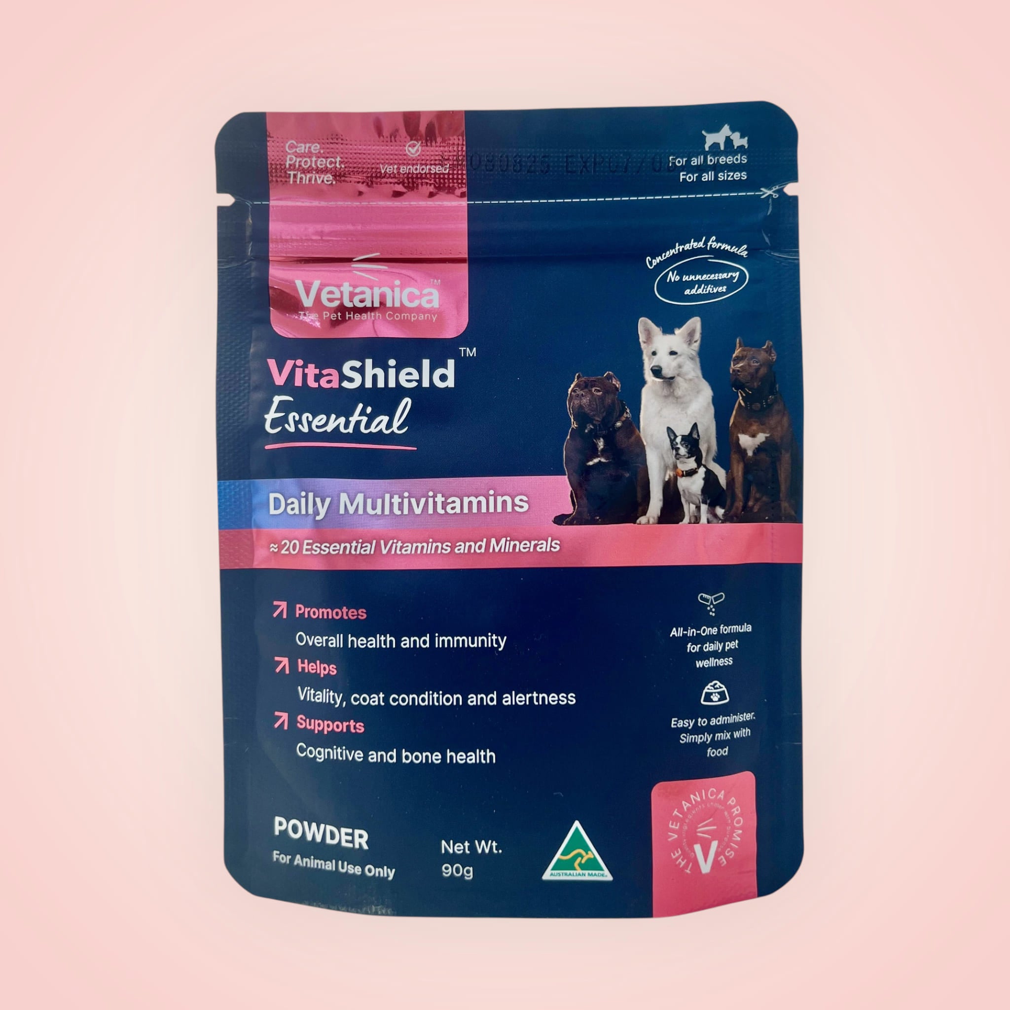 VitaShield™ Essential - Daily Multivitamin Supplement for Dogs