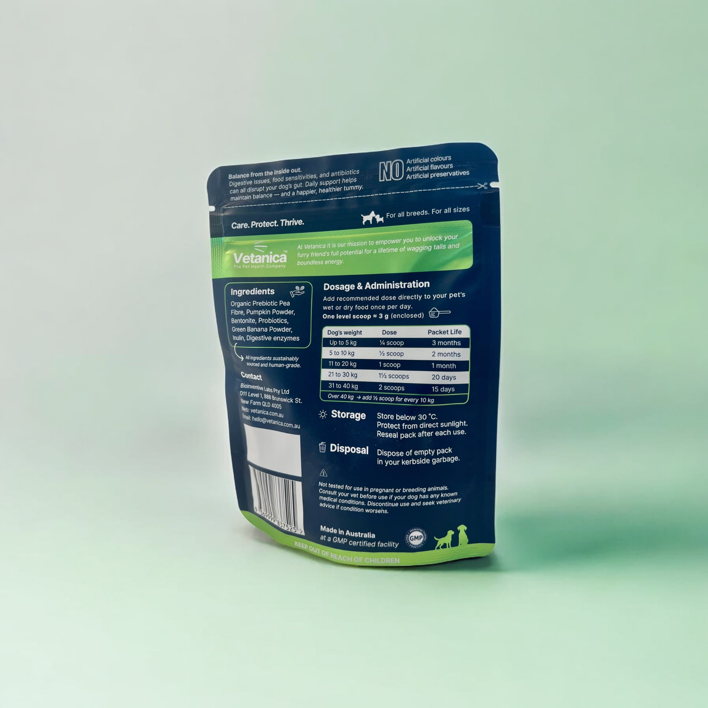 GutShield ™ Essential - Probiotic Gut Health Supplement for Dogs