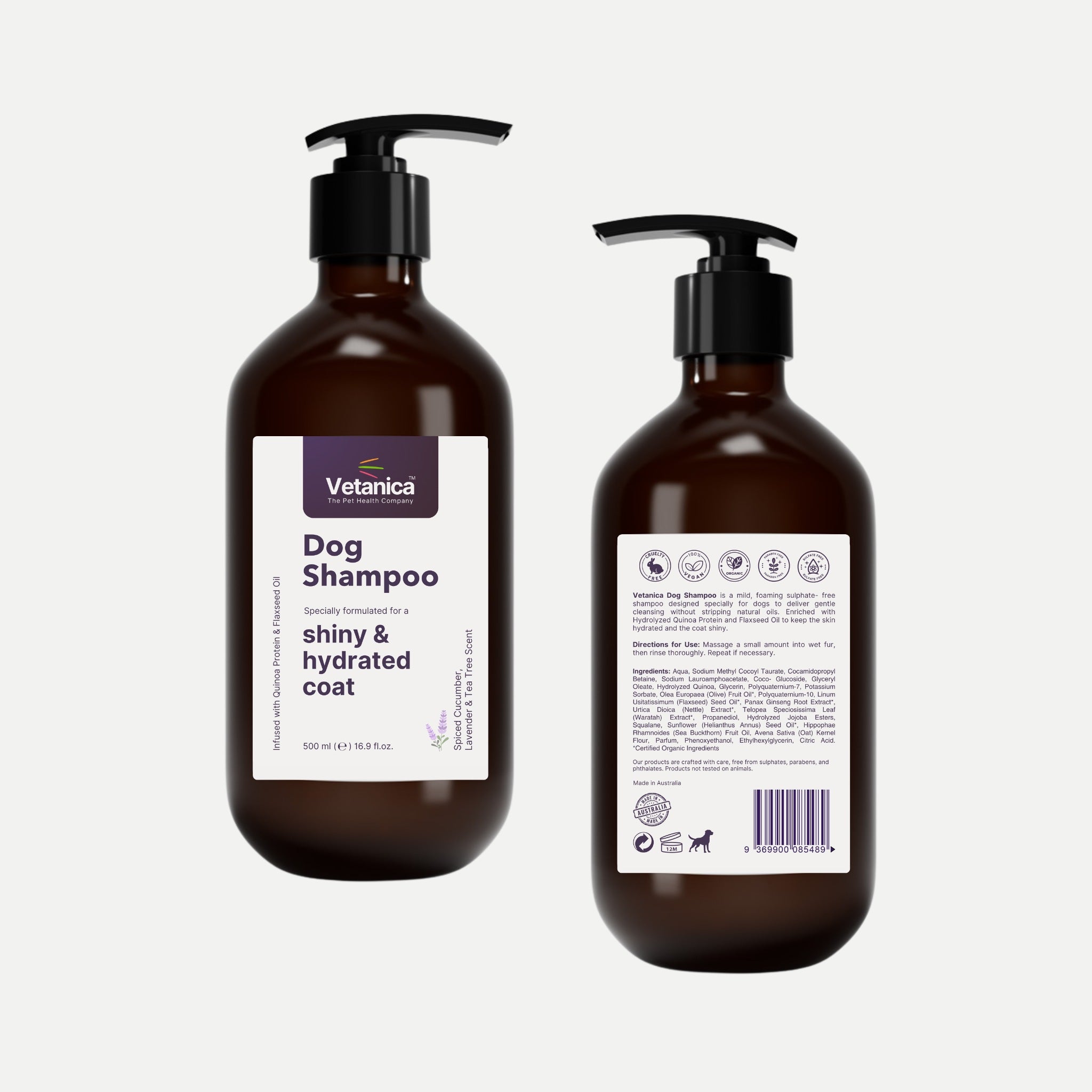Premium Dog Shampoo for a Shiny & Hydrated Coat
