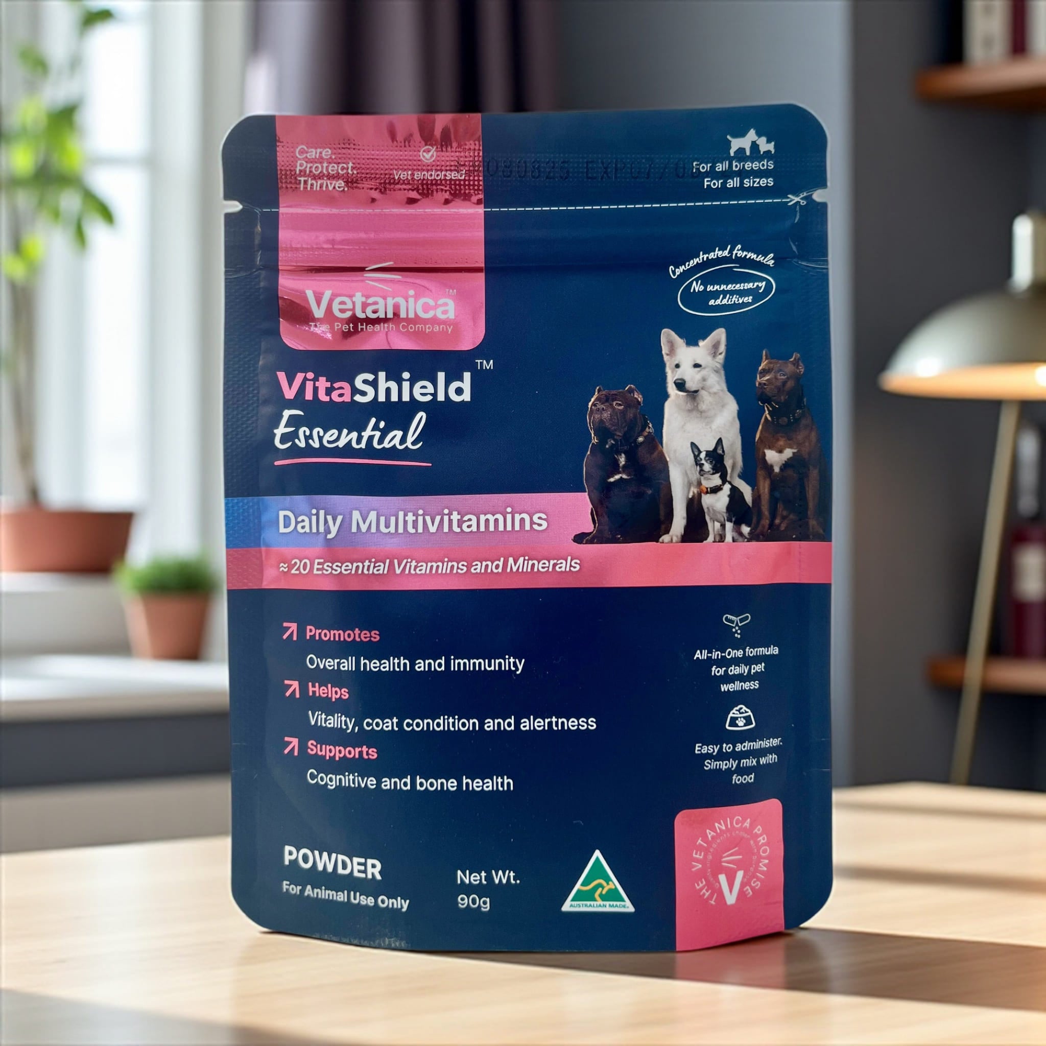 VitaShield™ Essential - Daily Multivitamin Supplement for Dogs